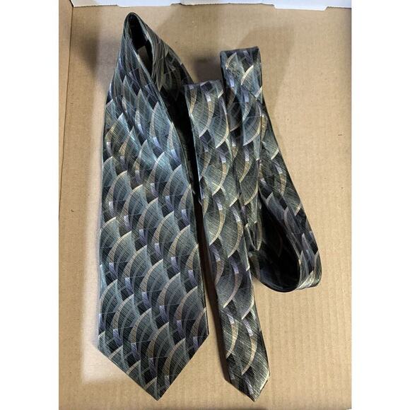 Stafford Executive Neck Tie 100% Imported Silk - Picture 3 of 4